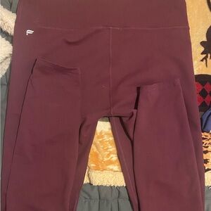 Fabletics Powerhold Deep Purple Leggings new never worn